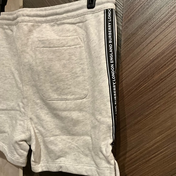Burberry Light Gray Athletic Shorts - Picture 3 of 4